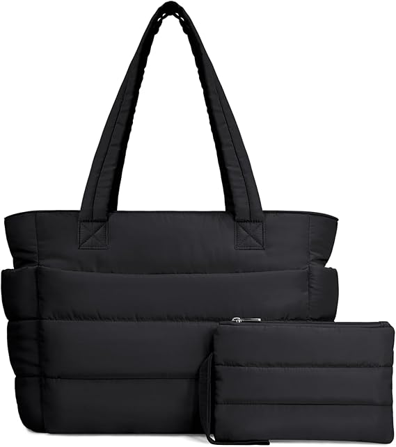 7 Puffer Tote Bag for Women